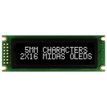 Midas White OLED Display COB Parallel Interface