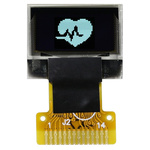 Midas 0.49in White Passive matrix OLED Display 64 x 32pixels COT I2C Interface