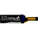 Midas 0.91in White Passive matrix OLED Display 128 x 32pixels COT SPI Interface