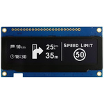 Midas 3.12in White Passive matrix OLED Display 256 x 64pixels COB Parallel, SPI Interface