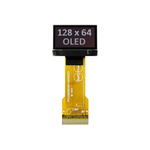 Midas 0.96in White Passive matrix OLED Display 128 x 64pixels COG I2C, Parallel, SPI Interface