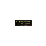 Midas 3.55in Yellow Passive matrix OLED Display 256 x 64pixels COG Parallel, SPI Interface