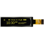Midas 2.08in Yellow Passive matrix OLED Display 256 x 64pixels COT I2C, Parallel, SPI Interface