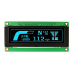 NEWHAVEN DISPLAY INTERNATIONAL 2.8in Blue OLED Display Serial/Parallel Interface