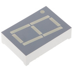 SC10-11EWA Kingbright 7-Segment LED Display, CC Red 23 mcd RH DP 26mm