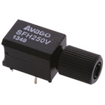 Broadcom SP000063852 850nm Fibre Optic Receiver, Round, Push-in Collet Connector