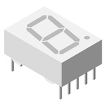 TDSG5150 Vishay 7-Segment LED Display, CA Green 9.5 mcd RH DP 13mm