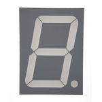 SC40-19SURKWA Kingbright 7-Segment LED Display, CC Red 250 mcd RH DP 101mm