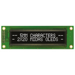 Midas White Passive matrix OLED Display COB Parallel Interface