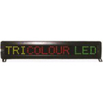 EC1003F Messagemaker Displays 14 Digit Dot Matrix LED Display, 7 x 80 Dot Matrix Green/Red/Yellow 50mm