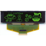 Midas 3.12in Green Passive matrix OLED Display 256 x 64pixelek TAB Multi Interface