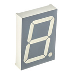 SA18-11SURKWA Kingbright 7-Segment LED Display, CA Red 310 mcd RH DP 44.5mm