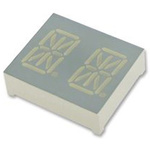 PDC54-11SYKWA Kingbright 2 Digit 14-Segment LED Display, CC Yellow 87 mcd RH DP 13.8mm