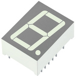 SA08-21SURKWA Kingbright 7-Segment LED Display, CA Red 61 mcd RH DP 20.3mm