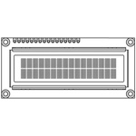 Vishay Yellow Passive matrix OLED Display Matrix SPI Interface