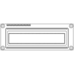 Vishay Yellow Passive matrix OLED Display Graphics SPI Interface
