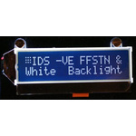 Intelligent Display Solutions CI064-4001-39 CI064-4001-xx Alphanumeric LCD Display, White on Black, 2 Rows by 16