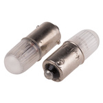 RS PRO Orange Indicator Lamp, 100/120V, BA9s Base