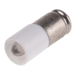 RS PRO White LED Indicator Lamp, 24V ac/dc, Midget Groove Base, 6mm Diameter, 2070mcd