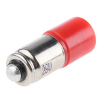 RS PRO Red LED Indicator Lamp, 28V ac/dc, Midget Groove Base, 6mm Diameter, 1750mcd