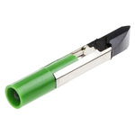 RS PRO Green LED Indicator Lamp, 28V ac/dc, Telephone Slide Base, 6.8mm Diameter, 2100mcd