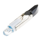 RS PRO Blue LED Indicator Lamp, 24V ac/dc, Telephone Slide Base, 5.5mm Diameter, 1200mcd