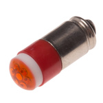 RS PRO Red LED Indicator Lamp, 28V dc, Midget Groove Base, 6mm Diameter, 40mcd