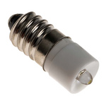 RS PRO White LED Indicator Lamp, 24V ac/dc, E10 Base, 10mm Diameter, 2070mcd