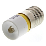 RS PRO Yellow LED Indicator Lamp, 6V ac/dc, E10 Base, 10mm Diameter, 630mcd