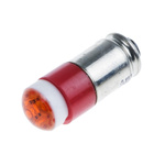 RS PRO Red LED Indicator Lamp, 24V ac/dc, Midget Groove Base, 6mm Diameter, 40mcd