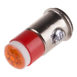 RS PRO Red LED Indicator Lamp, 28V dc, Midget Flange Base, 6mm Diameter, 40mcd