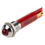 RS PRO Red Panel Mount Indicator, 230V ac, 8mm Mounting Hole Size