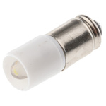 RS PRO White LED Indicator Lamp, 28V ac/dc, Midget Groove Base, 6mm Diameter, 2070mcd