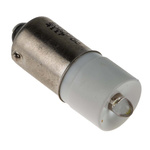 RS PRO White LED Indicator Lamp, 6V ac/dc, BA9s Base, 10mm Diameter, 2070mcd