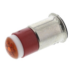 RS PRO Red LED Indicator Lamp, 24V dc, Midget Flange Base, 6mm Diameter, 40mcd