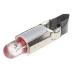 RS PRO Red LED Indicator Lamp, 24V ac/dc, Telephone Slide Base, 5.5mm Diameter, 250mcd
