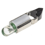 RS PRO Green LED Indicator Lamp, 24V ac/dc, Telephone Slide Base, 5.5mm Diameter, 2100mcd