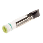 RS PRO Green LED Indicator Lamp, 28V dc, Telephone Slide Base, 5.5mm Diameter, 90mcd
