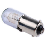 RS PRO Red Indicator Lamp, 220/250V, BA9s Base