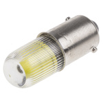 RS PRO Yellow LED Indicator Lamp, 24V dc, BA9s Base, 11mm Diameter, 65mcd