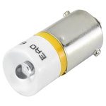 EAO Yellow LED LED Reflector Bulb, 28V ac/dc, 270mcd