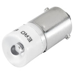 EAO White LED LED Reflector Bulb, 130V ac/dc, 300mcd