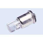 Marl White LED Reflector Bulb, 24 → 28V dc, Midget Flange Base, 4.9mm Diameter, 14000mcd