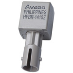 Broadcom HFBR-1415Z, 160MBd Fibre Optic Transmitter 820nm, ST ST Connector, 27.2 x 12.7 x 10.2mm