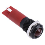 RS PRO Red Panel Mount Indicator, 14mm Mounting Hole Size, IP67