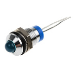 RS PRO Blue Panel Mount Indicator, 2V dc, 8mm Mounting Hole Size, IP67