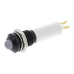 RS PRO Green, Red, Yellow Panel Mount Indicator, 12V dc, 8mm Mounting Hole Size, Solder Tab Termination, IP67
