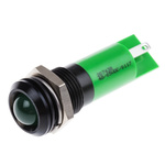 RS PRO Green Panel Mount Indicator, 48 → 65V dc, 14mm Mounting Hole Size