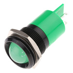 RS PRO Green Panel Mount Indicator, 230V ac, 22mm Mounting Hole Size