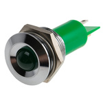 RS PRO Green Panel Mount Indicator, 130 V dc, 230V ac, 19mm Mounting Hole Size